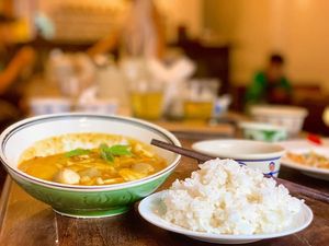 Curry, my favourite at ROM Vegetarian Restaurant in Hoi An