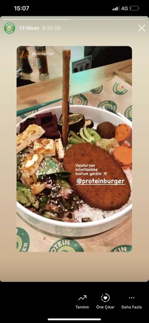   at Protein Burger in Istanbul