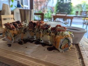 Sushi at Blooming Onion - Moctezuma in Guadalajara