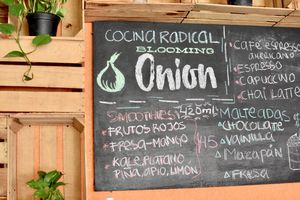 Menú  at Blooming Onion - Moctezuma in Guadalajara