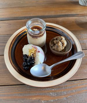 Dessert  at Hiyoriya in Yakushima