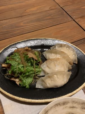 Gyoza (Dinner) at Hiyoriya in Yakushima