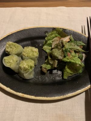 Yakushima Greens (Dinner) at Hiyoriya in Yakushima