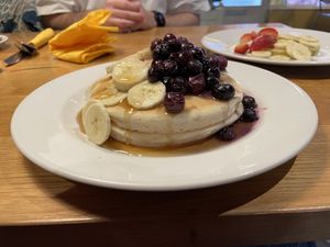 Banana blue   at Hanky Panky Pancakes in Chester