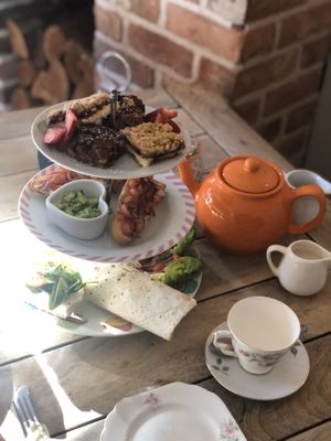Vegan afternoon tea at Ireland's Deli Bistro in Widnes