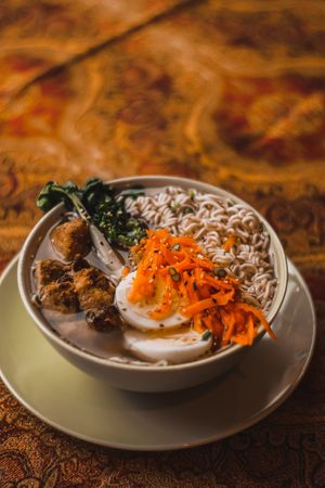 Ramen with vegan option at Bonthé in Granby