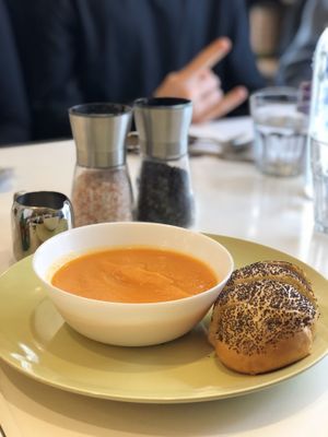 Potage 🥕 et 🍠 ; YO ! at Bonthé in Granby