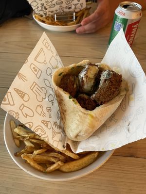   at Falafel Bocas Sababa in Bocas Del Toro