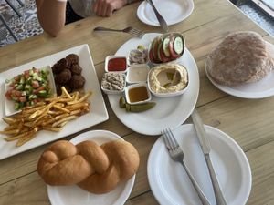   at Falafel Bocas Sababa in Bocas Del Toro