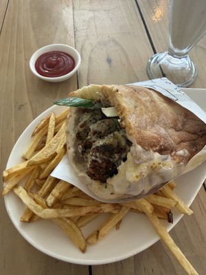   at Falafel Bocas Sababa in Bocas Del Toro