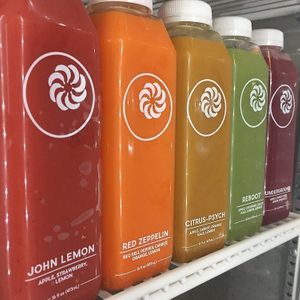 Cold pressed juices at Juva in Tupelo