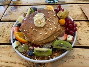 Power pancakes :D at Preps in Maastricht