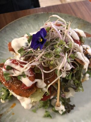 Vegan lox  at Preps in Maastricht