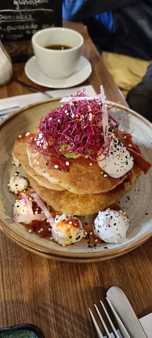 Savory pancakes at Preps in Maastricht