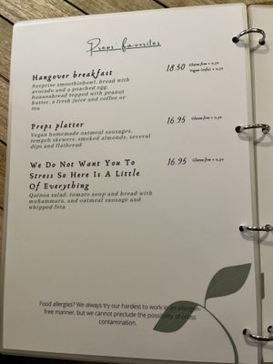 More new food  at Preps in Maastricht