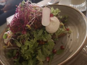 Vegan salad at Preps in Maastricht