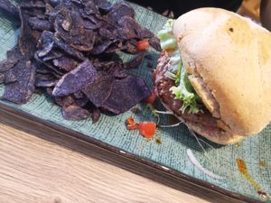 Burger at Preps in Maastricht