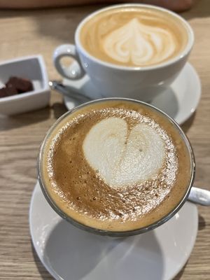 Flat white with love♥️  at Preps in Maastricht