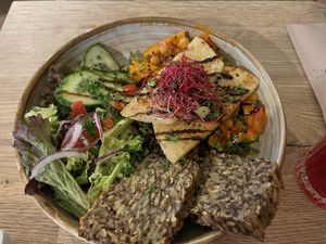 chickpea curry #Veganuary at Preps in Maastricht