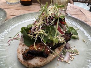 Vegan kebab   at Preps in Maastricht