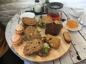 Vegan high tea! at Preps in Maastricht