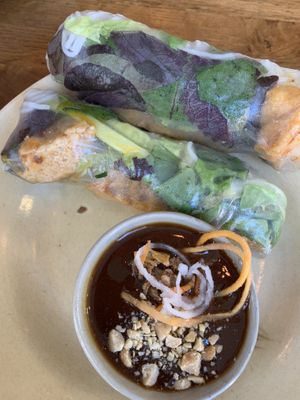 Vegan summer rolls  at Chi Thu - Morassistrasse in Munich