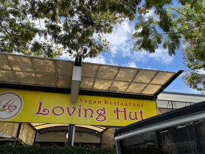 The outside of shop  at Loving Hut in Mount Gravatt