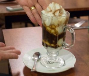 Affogato at Loving Hut in Mount Gravatt