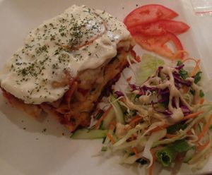 Lasagne  at Loving Hut in Mount Gravatt