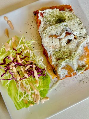 Lasagne  at Loving Hut in Mount Gravatt