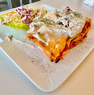 Lasagne   at Loving Hut in Mount Gravatt