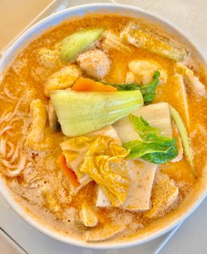 Loving Hut Laksa  at Loving Hut in Mount Gravatt