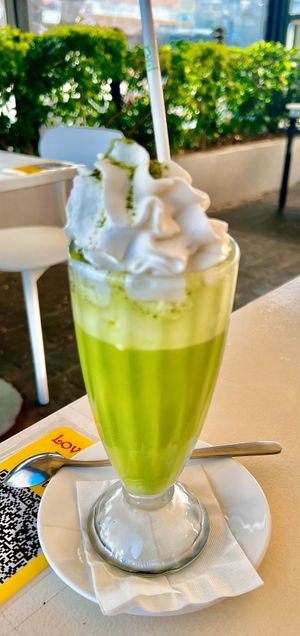 Matcha Frappe   at Loving Hut in Mount Gravatt