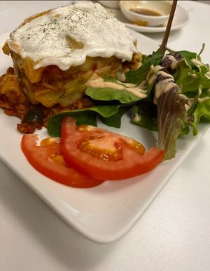 Lasagne  at Loving Hut in Mount Gravatt