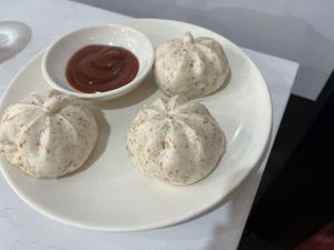 Bbq buns  at Loving Hut in Mount Gravatt