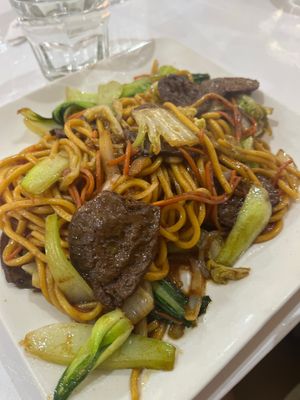 Hokkien noodles  at Loving Hut in Mount Gravatt