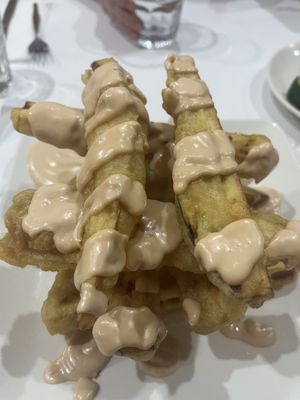 Eggplant Jenga  at Loving Hut in Mount Gravatt