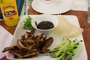 Duck Pancakes at Loving Hut in Mount Gravatt