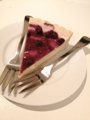 Blueberry Pie at Loving Hut in Mount Gravatt