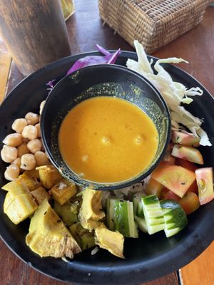 Buddha bowl   at Bamboo Jam in Koh Rong