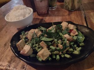 Pad Kapow at Bamboo Jam in Koh Rong