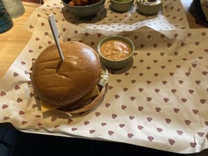 No chicken chicken burger (veganuary)  at Burgerheart in Wurzburg