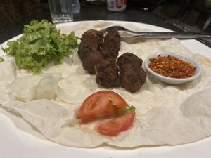   at By the Sea Restaurant in Sihanoukville