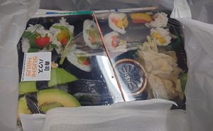 Vegane Auswahl to go at Sushi Haus Deutz in Cologne