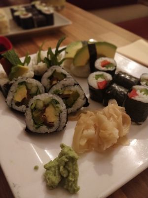 Vegan Bento Box at Sushi Haus Deutz in Cologne