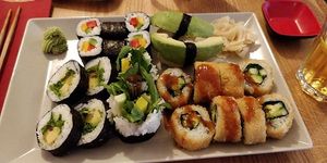 maki and nigiri at Sushi Haus Deutz in Cologne