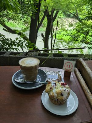  at Vermillion - cafe. in Kyoto