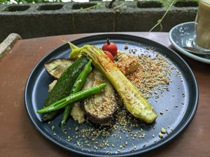  at Vermillion - cafe. in Kyoto