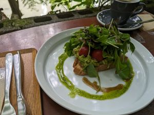  at Vermillion - cafe. in Kyoto