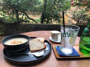  at Vermillion - cafe. in Kyoto